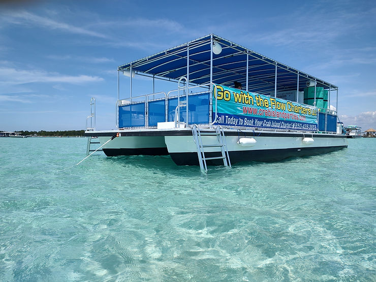 a large boat in a body of water